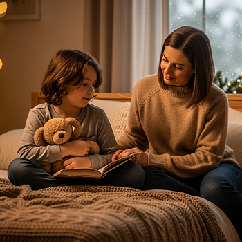 Helping children cope with holiday change